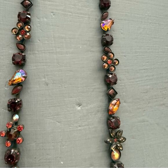 Sorrelli Crystal Brass Tone Necklace - Picture 3 of 11
